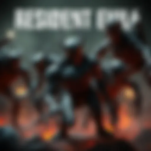 Various Ganados enemies from Resident Evil 4, showcasing both original and remake designs in a tense gaming scene.