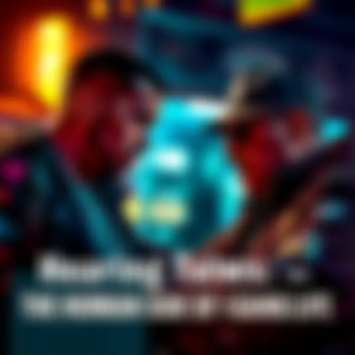 Gangsters in Conversation Two gangsters talking during a gig, one looks concerned while the other reflects on family, showcasing the human side of their lives.