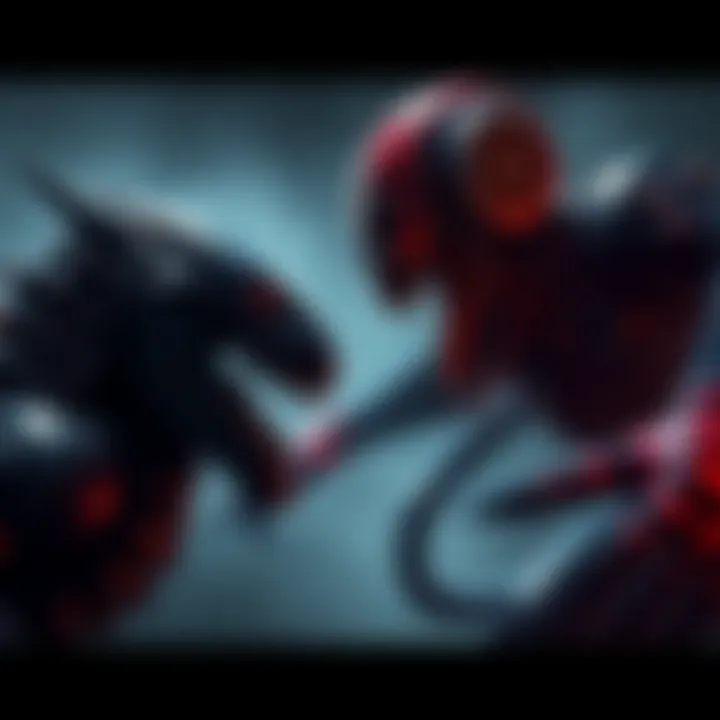 A tense scene featuring a Garrador and a Regenerator from Resident Evil 4, highlighting the fear and panic of players facing these monsters.