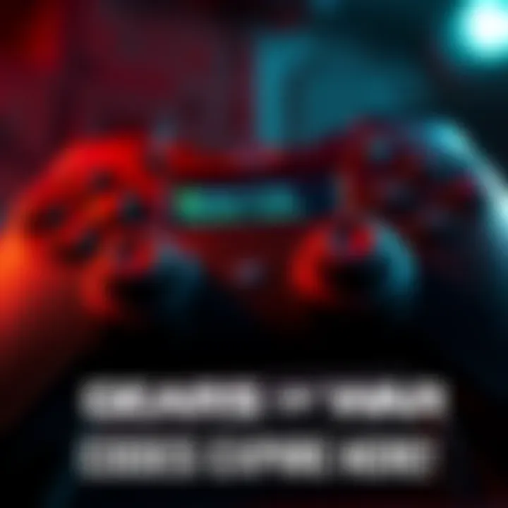 A close-up of a Gears of War Elite Controller with a visible code on the screen, showing an error message.