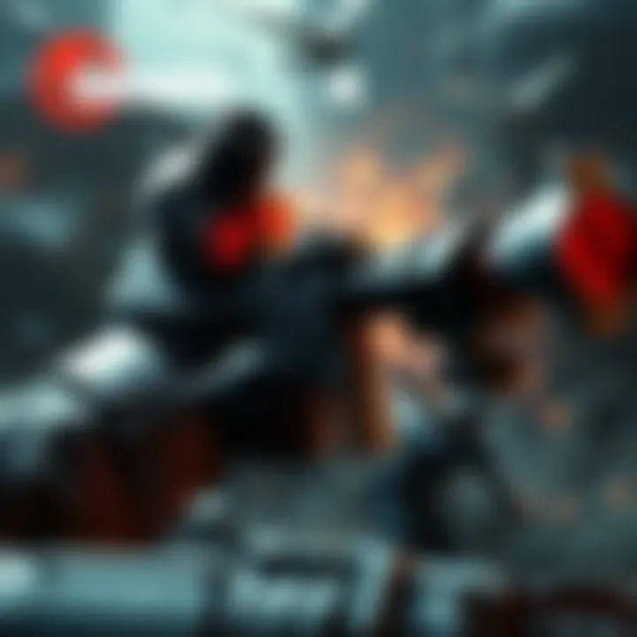 A player using a heavy gun in Gears 4, surrounded by action-packed gameplay and detailed maps.