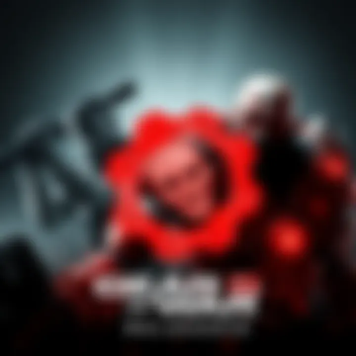 Gears of War Reloaded promotional graphic with Xbox and PC codes