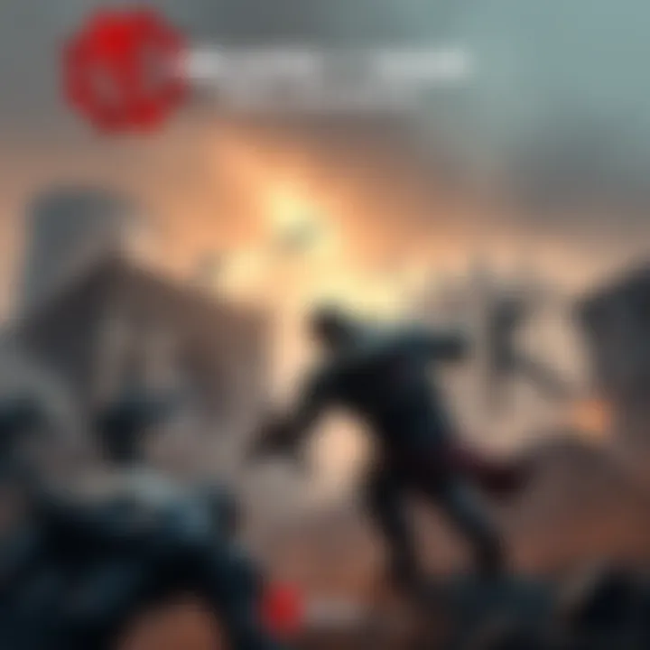 Cover of Gears of War Reloaded showing main character in battle with enemies in a ruined city.