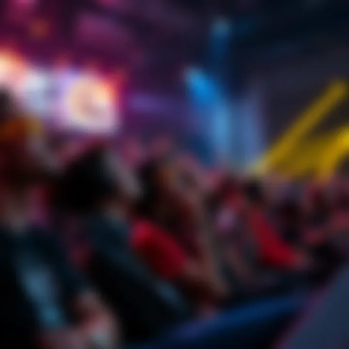 Fans in a virtual event eagerly watching trailers and announcements for Gears games