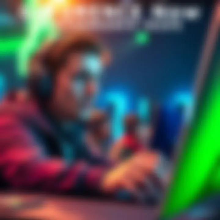 A gamer frustrated by stutters and lag while using GeForce Now on a Steam Deck, looking at the screen with a disappointed expression.