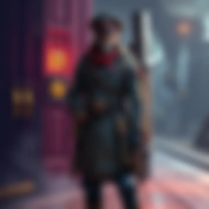 General Kaali stands confidently beside the Warehouse Gate, showcasing the newly unlocked levers and mind maps that enhance puzzle-solving strategies.