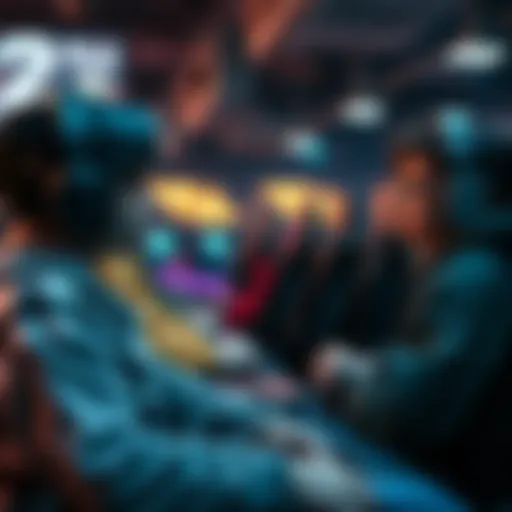 Players with generic names like Player 1, Player 2 in a competitive gaming lobby