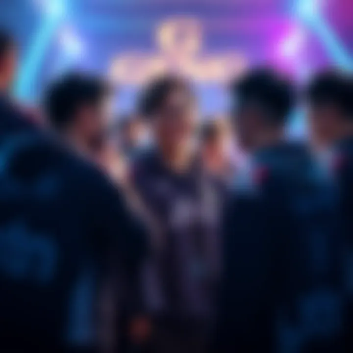 GenG esports team members bid farewell to Jstn as he departs from the roster, showing support for their teammate in a heartfelt moment