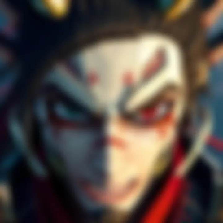 Genji's New Face Structure Genji character with altered face structure, showing changes in his eye shape and overall appearance, fans expressing disappointment.