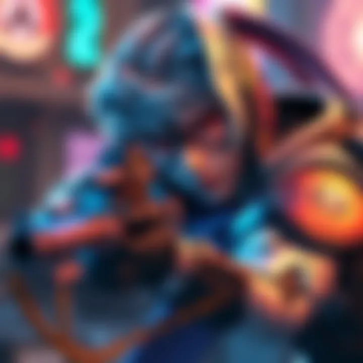 Genji character aiming in Overwatch Genji from Overwatch focusing while adjusting aim smoothing settings