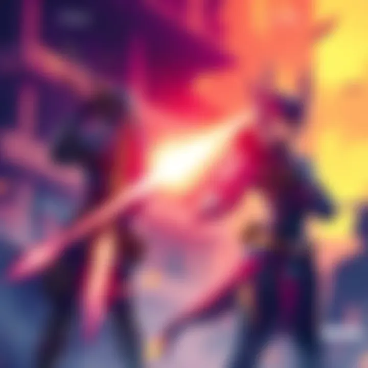 Illustration showing Genji and Illari with their projectiles, highlighting the similar bullet sizes used in the game.