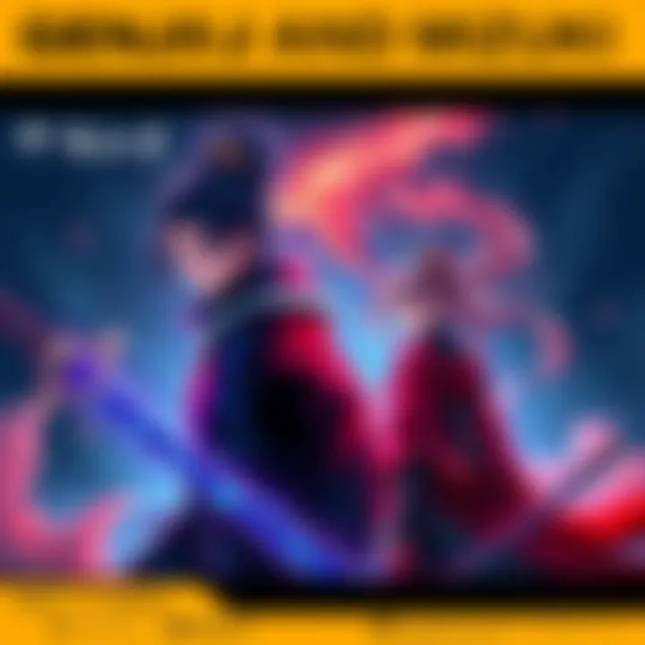 Artistic representation of Genji and Mizuki by Diville_Art, showcasing vibrant colors and storytelling elements.