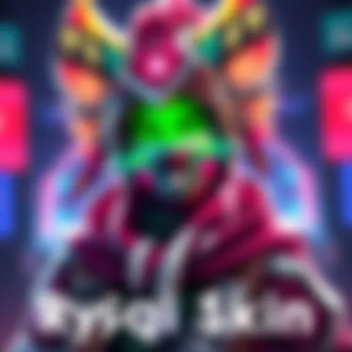 Genji character wearing the new Ryuji skin, showcasing a vibrant design