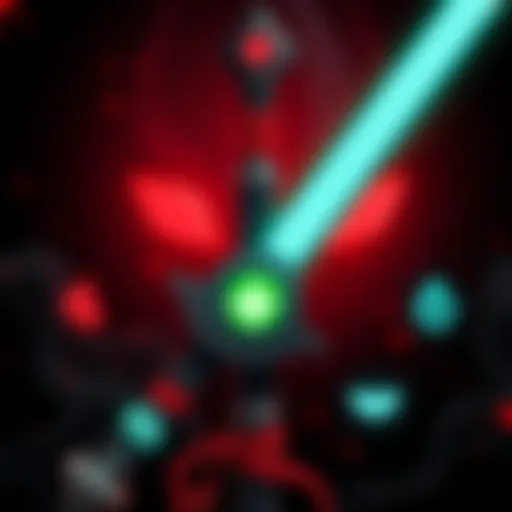 A depiction of Genji's sword alongside icons representing lifesteal and healing perks