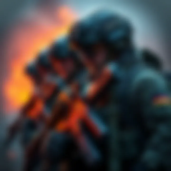 German forces prepare for battle with modern loadout strategies and equipment in 2025.