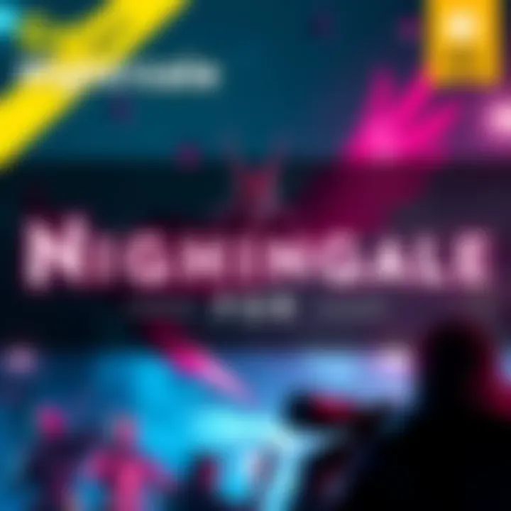 A promotion banner showing Nightingale game with a 100% discount label