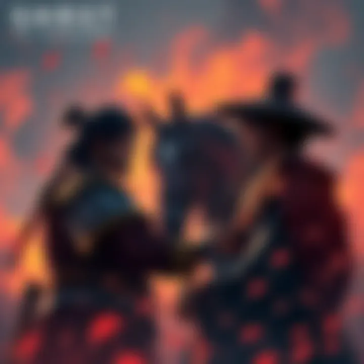 Reflections on Kage's Death in Ghost of Tsushima An emotional scene depicting the bond between Jin and Kage before the unexpected death, highlighting the game's narrative impact.