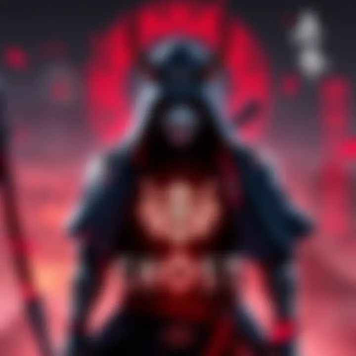 Collection of Ghost of Tsushima PSN avatars showcasing stunning artwork