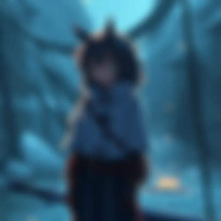 A disappointed character from Ghost of Yotei stands in a dull environment, showing a lack of excitement compared to the vibrant world of Game of Thrones.