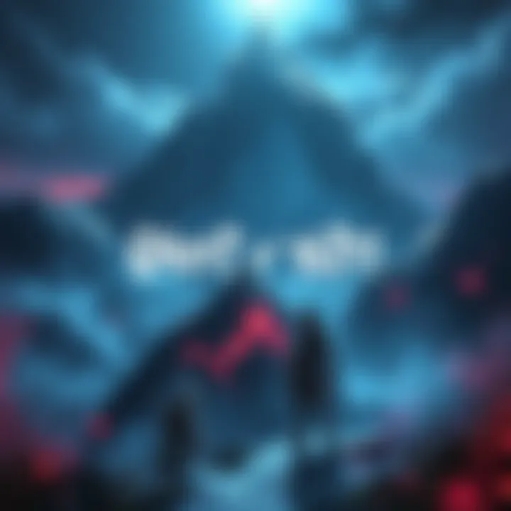 Concept art of Ghost of Yotei featuring a mystical mountain landscape and a ghostly figure