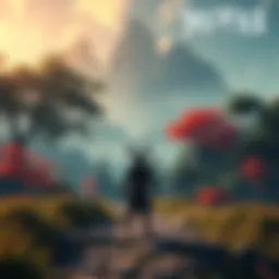 Exploring Ghost of Yotei A character from Ghost of Yotei stands in a lush environment, showcasing the game's stunning graphics and immersive world