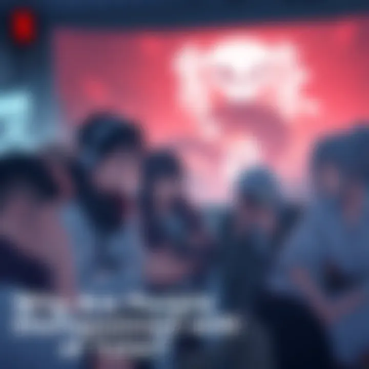 A group of gamers expressing disappointment while discussing the game Ghost of Yōtei, with visuals from the game in the background
