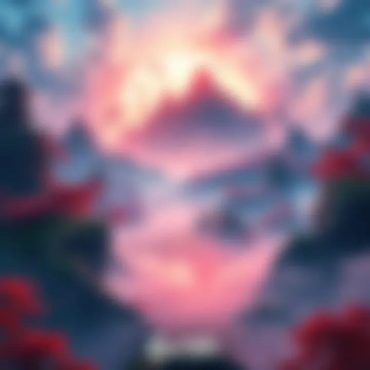 A vivid scene from Ghost of Yōtei showing stunning landscapes and dynamic gameplay features