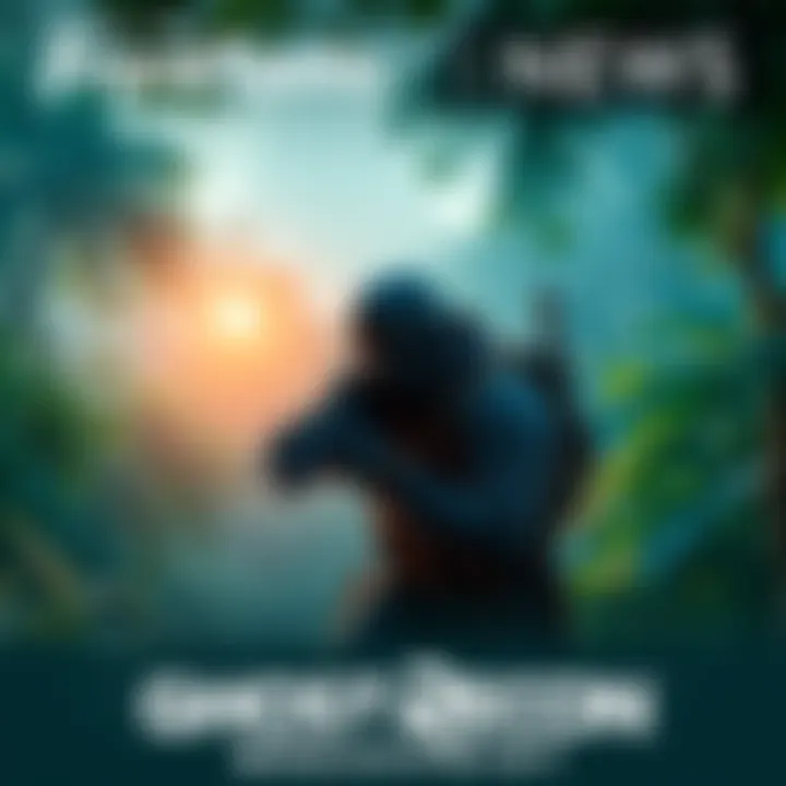 A player character in Ghost Recon Breakpoint engaging in a tactical mission in a lush jungle setting.