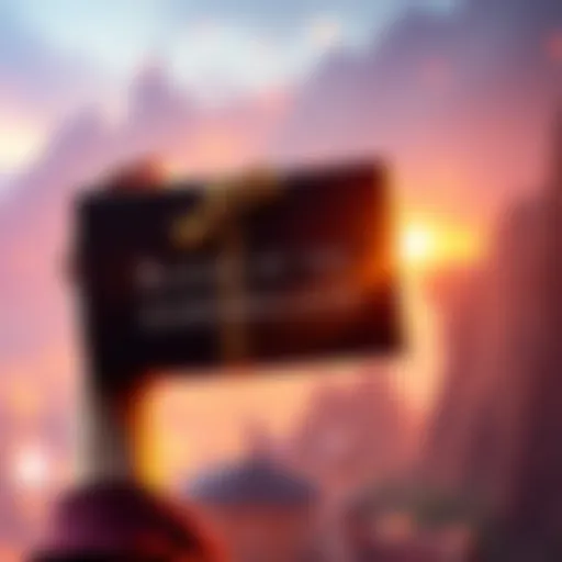 A person holding a game box of Blood of the Dawnwalker, symbolizing community support and generosity in gaming.