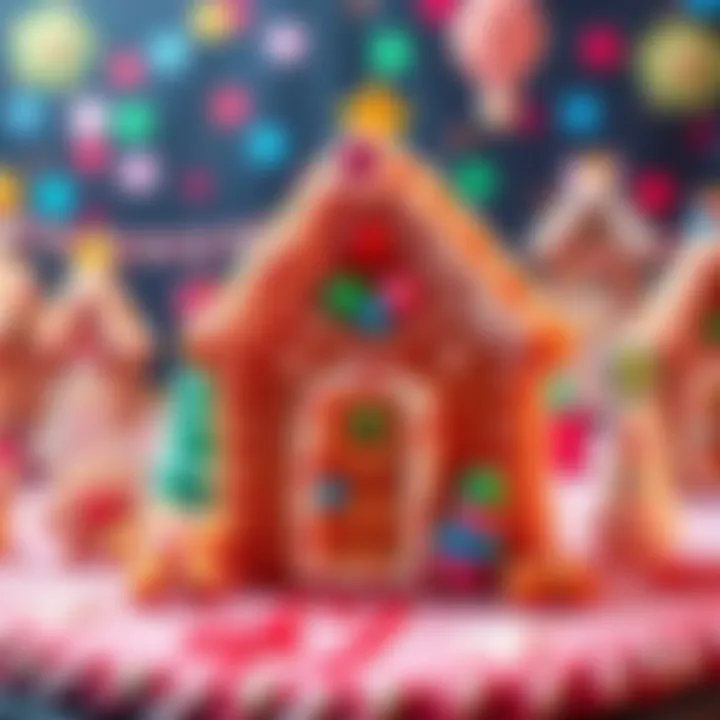 Colorful gingerbread theme for 5-star evo A vibrant gingerbread-inspired color scheme for a 5-star evo featuring warm tones and festive designs