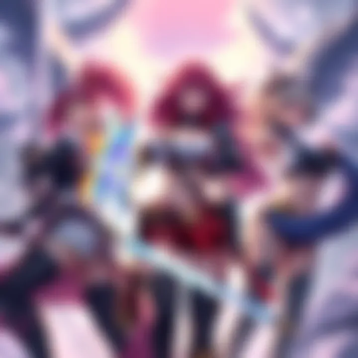 Three powerful female characters representing the Girlboss Squad in Wilds, showcasing unique abilities and styles, ready for battle.