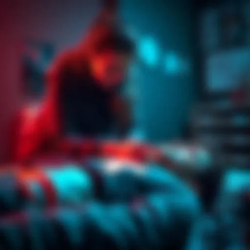 A woman performing first aid on a man who appears unconscious, showing urgency and care in her actions.