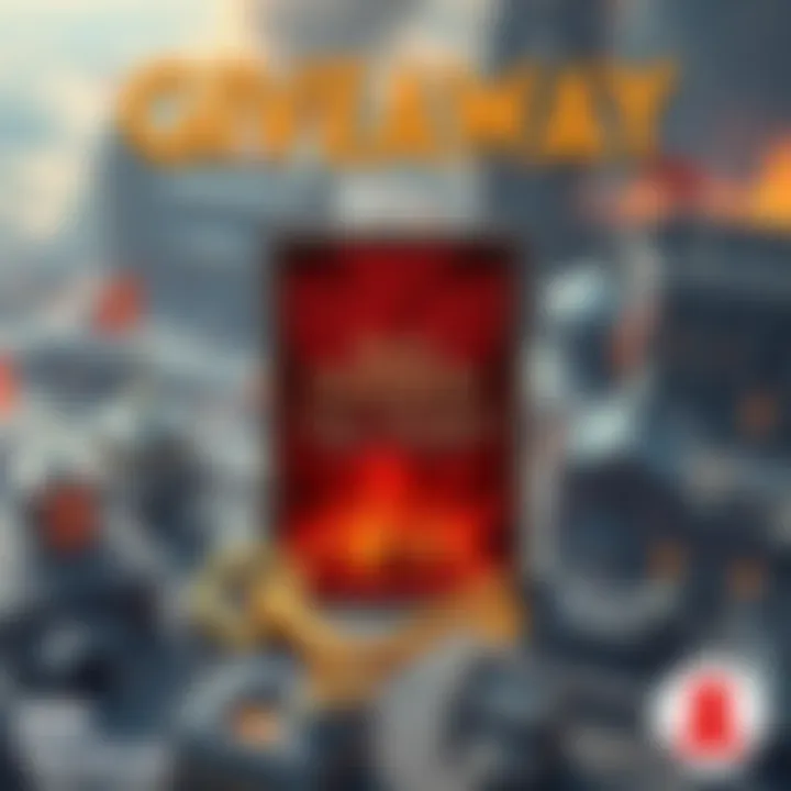A promotional graphic for a giveaway featuring Age of Empires: Definitive Edition with a Steam key and a comment section icon