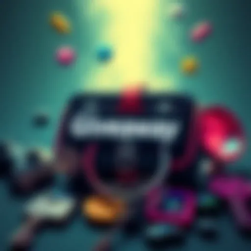A graphic showing a giveaway with gaming elements and movie icons, inviting people to comment to enter.