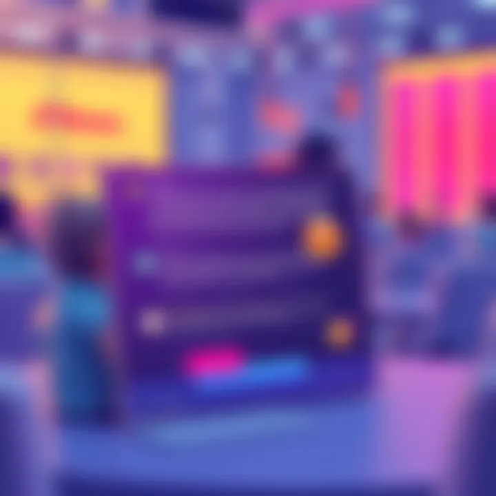 Giveaway Post on Forum A digital illustration showing a forum thread discussing personal giveaways with comments and emojis.