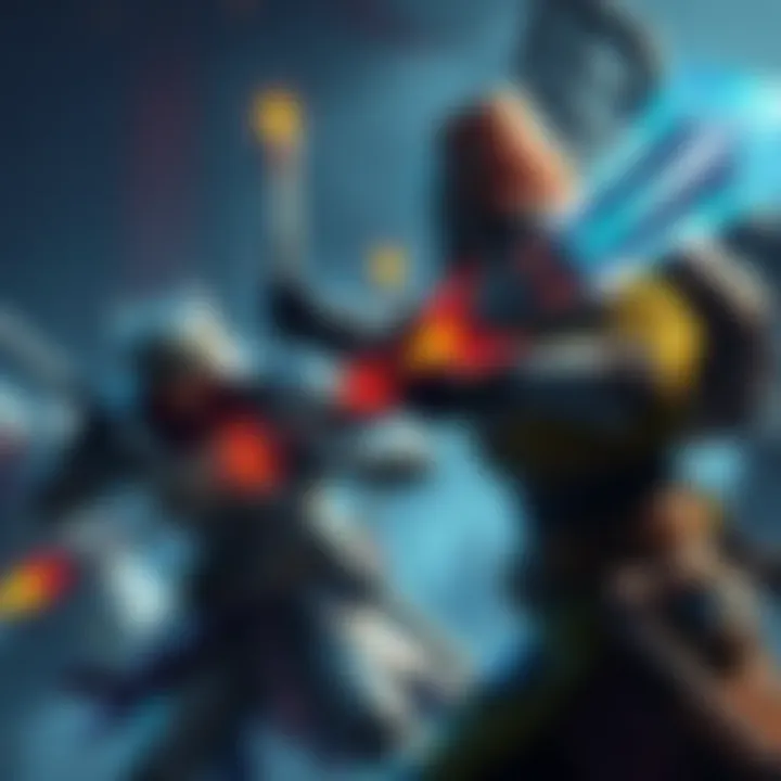 A skilled player using a Glaive in a close-quarters PvP match, showcasing weapon tactics and gear setup.