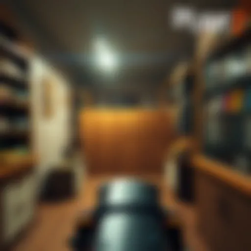 Player looking at an obstructed path with a wood board blocking movement in Lawan's apartment in Dying Light 2