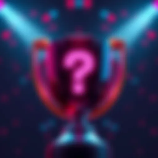 A close-up of a digital trophy icon representing the glitched Berserker Trophy in a video game on PS5, with a question mark symbol to indicate uncertainty.
