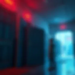 Several doors in a game are floating or detached, with a character named Yasmin looking puzzled nearby.