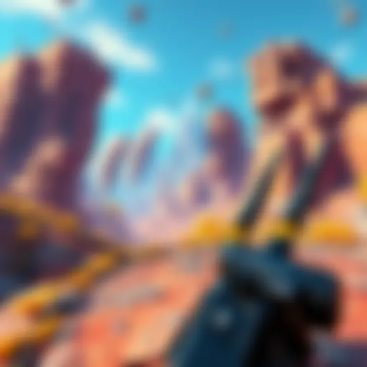 A screenshot showing distorted map textures and skins in a video game, illustrating graphical glitches caused by GPU issues