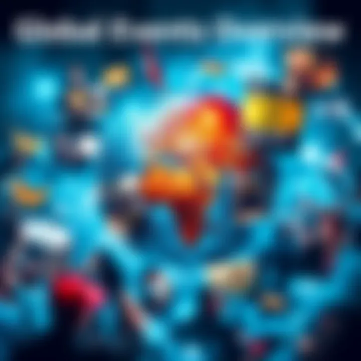 A collage of major global events including protests, climate action, and political meetings, showcasing their impact on society.