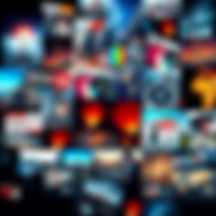 A collage of various news headlines and images representing current global events