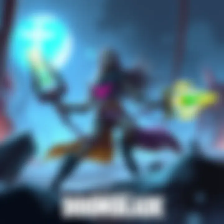 Gloom Girl and Sentient Weapon Gloom Girl fights alongside her glowing sentient weapon against the Dread Lords in a colorful 2D world.