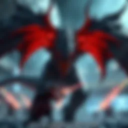 Powerful God-tier Absurd Fatalis The God-tier Absurd Fatalis shows its intimidating power in a gaming battle scene, with players strategizing to defeat it.