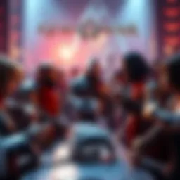 God of War: Ascension Fan Debate A group of fans discussing whether God of War: Ascension should be ported or remade for PS5, with gaming consoles and controllers present.