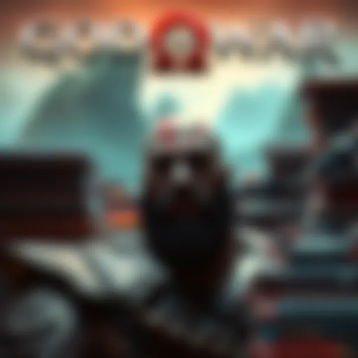 A gamer contemplating whether to start with the 2018 God of War or the original series, surrounded by game cases.