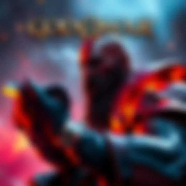 God of War gaming scene A gamer experiencing God of War on a PS5, immersed in intense action and vibrant graphics.