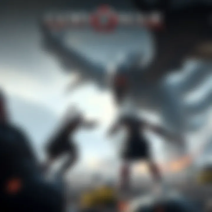 A fierce battle scene from God of War Laufey, featuring Kratos in action against a mythical foe with stunning graphics and an immersive environment.