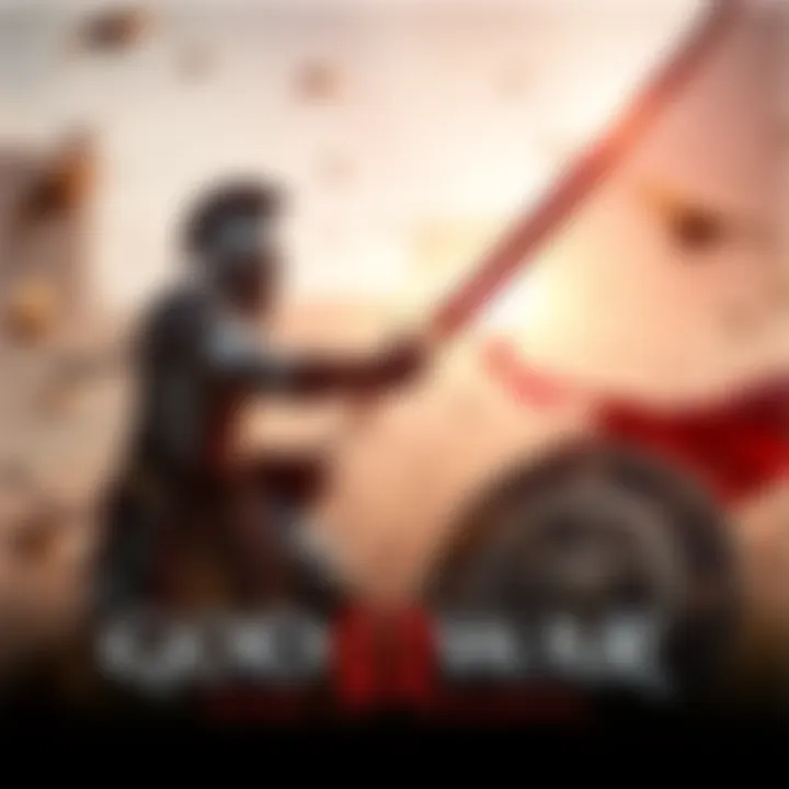 A character fighting in God of War: Sons of Sparta, showcasing action and various gameplay elements, with occasional bugs evident in the scene