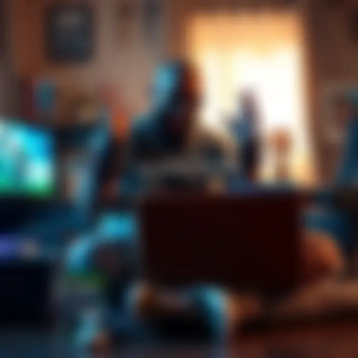 God of War Game Box Unboxing A fan excitedly unboxes a new God of War game while sitting in their gaming space, surrounded by previous titles in the series.